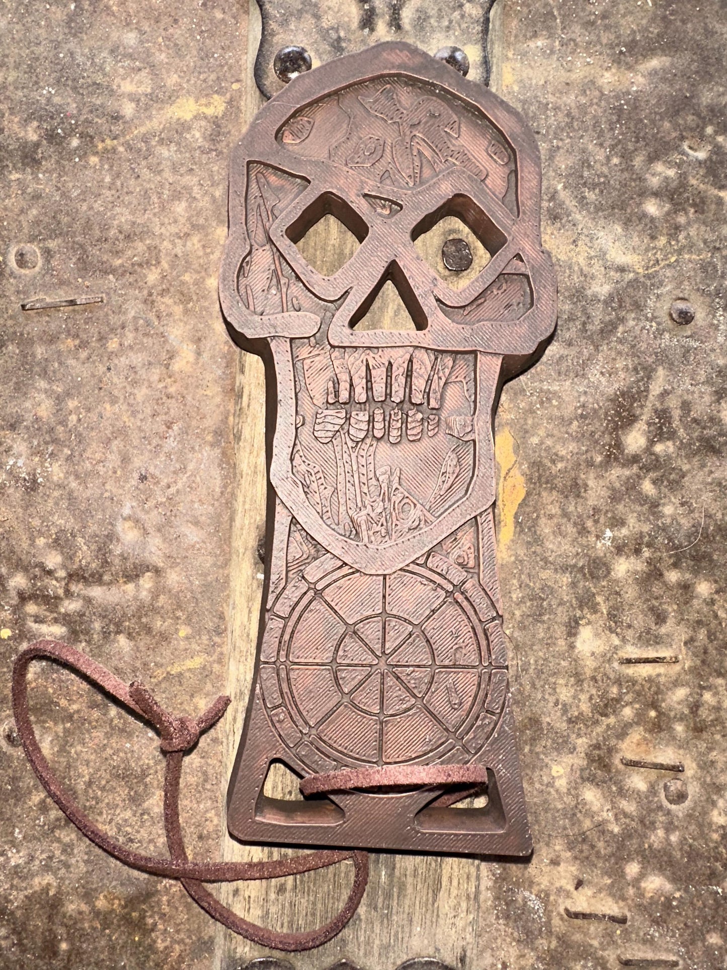 Goonies-Inspired Copper Bones Key & Doubloon Set: Hand-Painted Pirate Treasure Replica