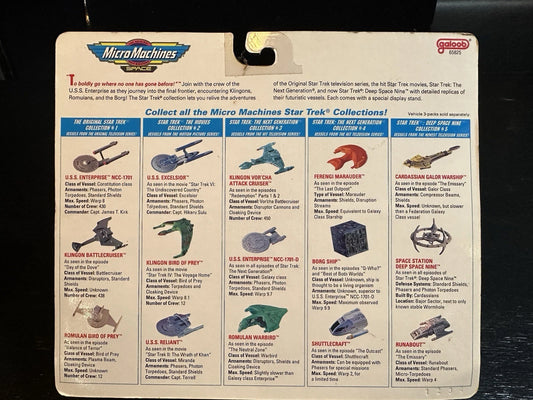 Micro Machines Star Trek Deep Space Nine Space Ship Replicas